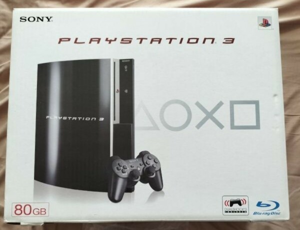 美品 動作確認済 PS3本体一式 コントローラー 厚型 初期型 ブラック プレステ3 PlayStation3 ソニー SONY 美品外箱 HDMI付き　fw4.76 