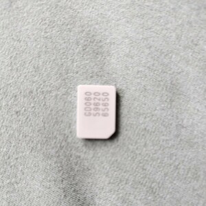 SIM解約済み/携帯電話 SIMカード ドコモ回線系　nanoSIM ナノシム アクティベート 　②