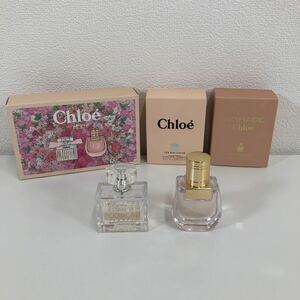 Z※ Chlo クロエ レ ミニ クロエセット オードパルファム ノマド オード パルファム 香水 フレグランス 中古 傷有り 外箱傷汚れ有り