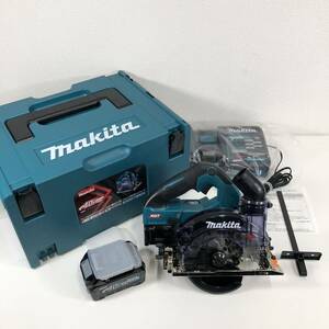 Z※ 新品 makita マキタ 125mm 充電式 防じん マルノコ KS001GRDX バッテリBL4025 充電器DC40RA ケース付 40Vmax対応 丸のこ 電動工具 