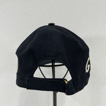 W◎ GUCCI グッチ LOVED BASEBALL CAP エンブロイダリー ロゴ刺繍 ベースボールキャップ 帽子 478948汚れ有り_画像4