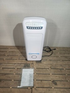 G☆ THREEUP スリーアップ 温冷風扇 HC-T1802 COOL＆HEAT FAN 2020年製 リモコン付き 動作確認済 移動キャスター付 加湿機能 温風機 