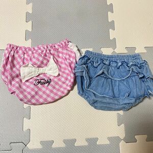 ベビーブルマ　かぼちゃパンツ　2枚セット