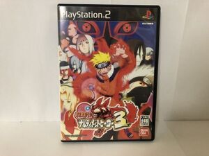 PS2 ソフト NARUTO ナルト ナルティメットヒーロー 3 送料無料 USED プレステ 2 sony (192023）