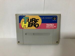 SFC ターフヒーロー TURF HERO 送料無料 USEDソフト NINTENDO 任天堂 スーファミ (192026）