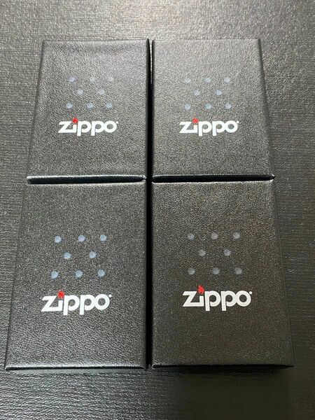zippo 空き箱 ケース 4点 保証書 4枚 レギュラーサイズ
