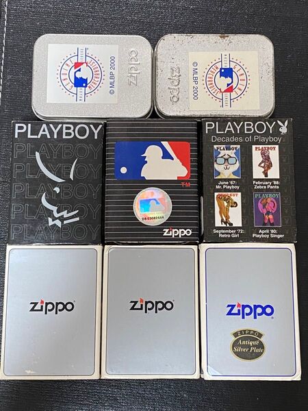 zippo 空き箱 缶ケース 8点 レギュラーサイズ