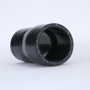 耐熱耐圧汎用 高強度シリコン シリコンホース 異型 内径 35-42Φ ×80mm ドリフト 厚さ4.0mm インタークーラー 補修用 ターボホースの画像3