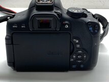 通電・動作未確認 キャノン Canon EOS Kiss X8i EF-S 18-55mm F3.5-5.6 IS STM デジタル一眼レフカメラ_画像3
