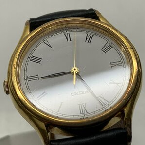 【動作未確認】SEIKO セイコー クォーツ 3針 5P31-6A10 メンズ 腕時計の画像7