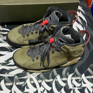 Travis Scott × Nike Air Jordan 6 Retro "Medium Olive"