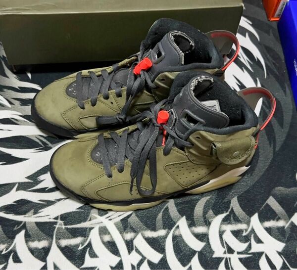 Travis Scott × Nike Air Jordan 6 Retro "Medium Olive"