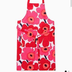 新品　マリメッコ　marimekko エプロン　Unikko ウニッコ　 APRON