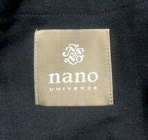 セットアップ nano universe ナノユニバース スーツ ネイビー 青 ブルー 紺 色 サイズ XL ジャケット パンツ スラックス NUC81st0361c0_画像6