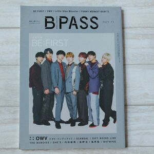 B PASS　BE:FIRST 2021.11月号