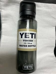 【未使用品】【送料無料】YETI イエティ ボトル 水筒 1L 34oz WATER BOTTLE ウォーターボトル （1リットル） 色 クリア