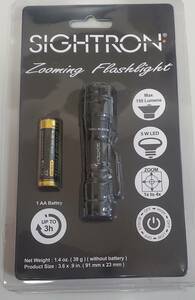 サイトロン社　ズーミングフラッシュライト　Zooming Flashlight ≪未使用品≫　T