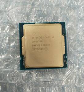 【送料込み・ジャンク】Intel CPU Core i7-11700 　出品番号187