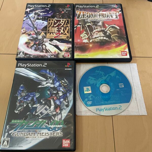 PS2ソフト ガンダム系ソフト４本セット