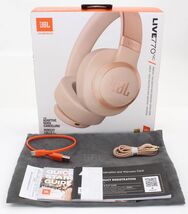 動作品★JBL★LIVE770NC ワイヤレスハイブリット ノイズキャンセリングヘッドホン★JBL LIVE770NCSAT★Bluetooth対応/マルチポイント_画像9