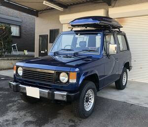 最終出品【 Mitsubishi 初代Pajero 】初代後期・58,600km・全塗装・3 doorショート・５MT・ 整備多数