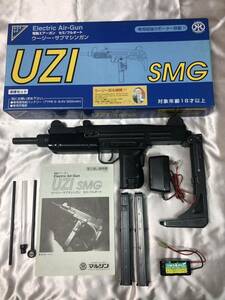 MARUSHIN マルシン 電動エアーガン/UZI ウージー / サブマシンガン /SMG／ジャンク品