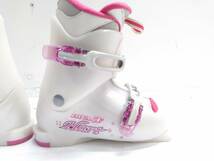 ブーツ付き3点セット 女の子 ピンク KAZAMA SPAX 100cm / Hart DIVA 5F 22.0cm 子供用ジュニアカービングスキー [2-309E-] @140_画像8