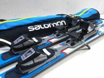 SALOMON VERSE 500 130cm /調整ビン SALOMON C509 ミッドスキー フリーライド ケース付き [2-294E] @140_画像3