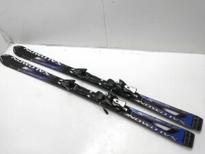 ◇SALOMON サロモン Aeromax T 160cm /調整ビン SALOMON LZ9 カービングスキー 0217E25 @140 ◇