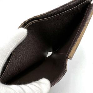 Louis Vuitton ルイヴィトン 折り財布 ダミエ ブラウン系 総柄の画像7
