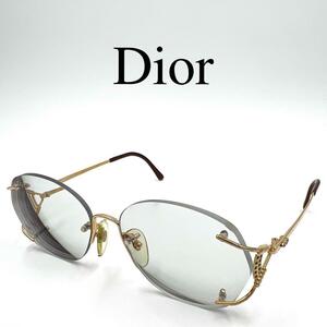 Christian Dior ディオール メガネ 度入り 保存袋、ケース、外箱付