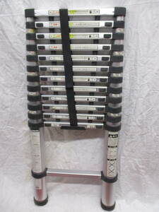  aluminium sASH-380 flexible aluminium ladder 13 step inspection tool, DIY supplies stepladder, ladder, scaffold 