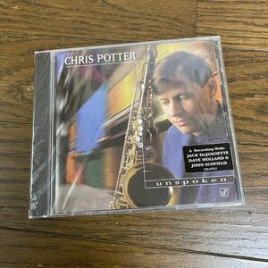 未開封品　デッドストック　倉庫保管品　CD 輸入盤　ジャズ　CHRIS POTTER クリス・ポッター　unspoken CONCORD jazz CCD47752