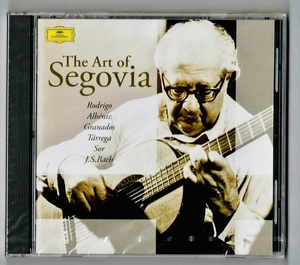 ★Andres Segovia★The Art Of Segovia★Rodrigo Albeniz Granados Tarrega Sor Bach★Deutsche Grammophon CD★Classical Guitar★SEALED