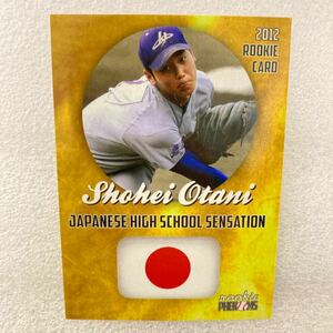 大谷翔平　2012 ルーキーカード　ROOKIE CARD PHENOMS MLB WBC 日本代表 BBM Topps Chrome 1