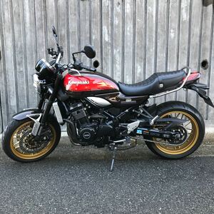 美車◎神戸明石発 Kawasaki Z900RS 50周年記念モデル 2022年式 1733㎞ 火の玉 フルノーマル ガラスコーティング施工 カワサキ重工 