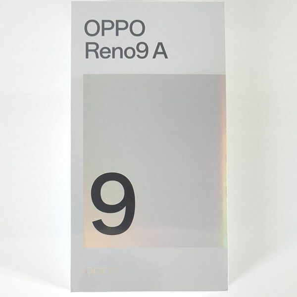 Reno9 A 6.4インチ メモリー8GB ストレージ128GB ムーンホワイト ワイモバイル 未開封