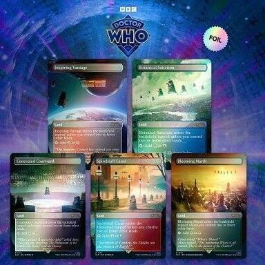 【MTG】Secret Lair x Doctor Who: The Dalek Lands Foil【未開封】