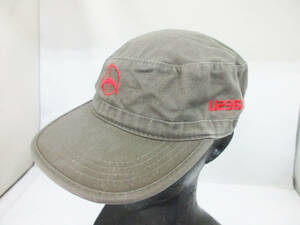 N8157【ミリタリーキャップ】U2 360 TOUR SOUVENIR COLLECTIBLE MILITARY ARMY GREEN CAP★56～58cm★U2360°★キャップ 帽子★中古★