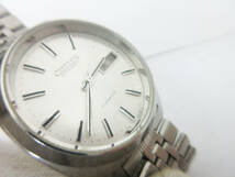 SH(C17)【自動巻き腕時計】シチズン★CITIZEN AUTOMATIC 17JEWELS 4-820118Y★デイデイト★ビンテージ メンズ腕時計★動作品★_画像10