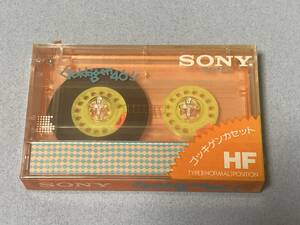 希少　新品　未開封　SONY　HF　ゴッキゲンカセット　カセットテープ　46分　GOK460　オレンジ