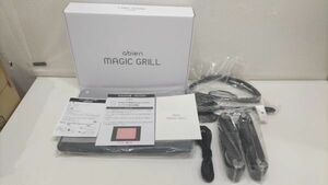 ■abien アビエン MAGIC GRILL マジックグリル ホットプレート JF-MG02-B ブラック グリルガード付 調理用品付 未使用品■Y