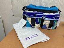 ■EMILIO PUCCI エミリオプッチ バッグ 斜めがけ バッグ ショルダーバッグ 未使用品■_画像1