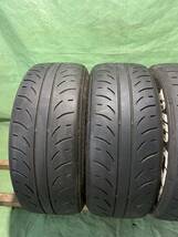 195/55R15 85V DUNLOP DIREZZAタイヤ 4本 2021年製 送料無料_画像5