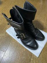 vexton shoes Biker boots カスタム ラロッカ ジョンソンズ NEON LEATHER GARMENT ネオン 666 ルイスレザー ブライアン・セッツァー _画像2