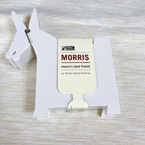 メモホルダーMorris　Memo Holder White