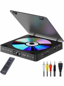 220(Gueray DVDプレーヤー 超小型 HDMI端子搭載 最大1080Pの解像度 空間を占めず CD再生に対応 ランダム再生 A-Bリピート USBメモリ対応 