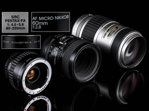 【流】Nikon ニコン PENTAX ペンタックス レンズ コンバータ 三点 KT393