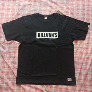 BILLVAN ビルバン XLサイズ XL トップス ボックスロゴ Tシャツ ブラック 黒 GBV-0726 メンズ アメカジ カジュアル 上着 ロゴTシャツ
