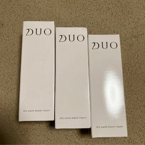 DUO ザ ウォッシュ ブラックリペア 27g 3本セット